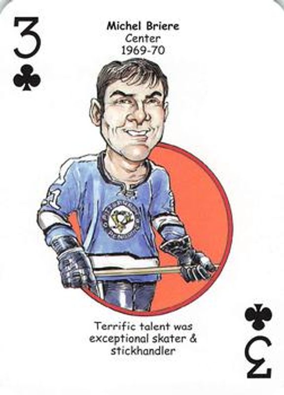 2017 Hero Decks Pittsburgh Penguins #3♣ Base