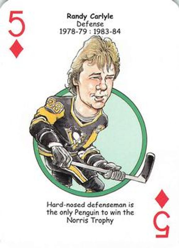 2017 Hero Decks Pittsburgh Penguins #5♦ Base