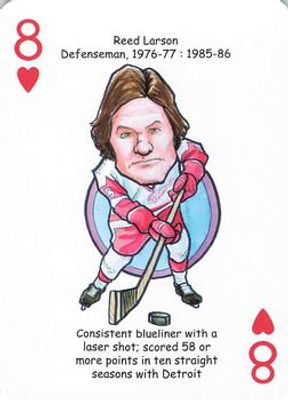 2017 Hero Decks Detroit Red Wings #8♥ Base