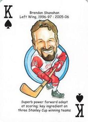 2017 Hero Decks Detroit Red Wings #K♠ Base