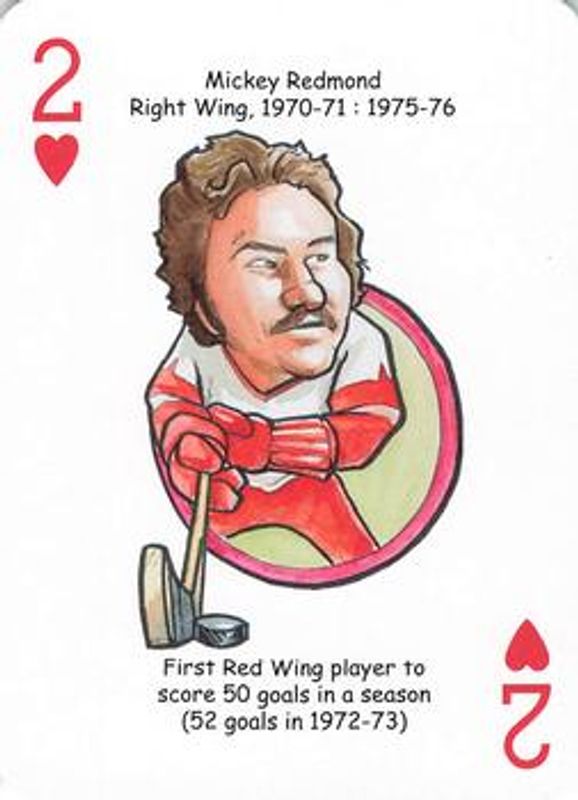 2017 Hero Decks Detroit Red Wings #2♥ Base