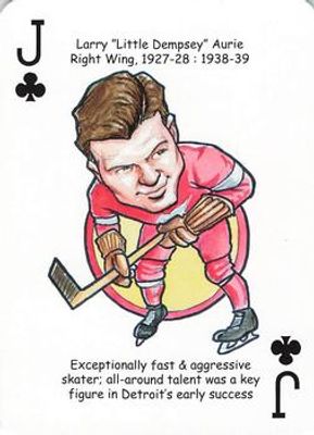 2017 Hero Decks Detroit Red Wings #J♣ Base