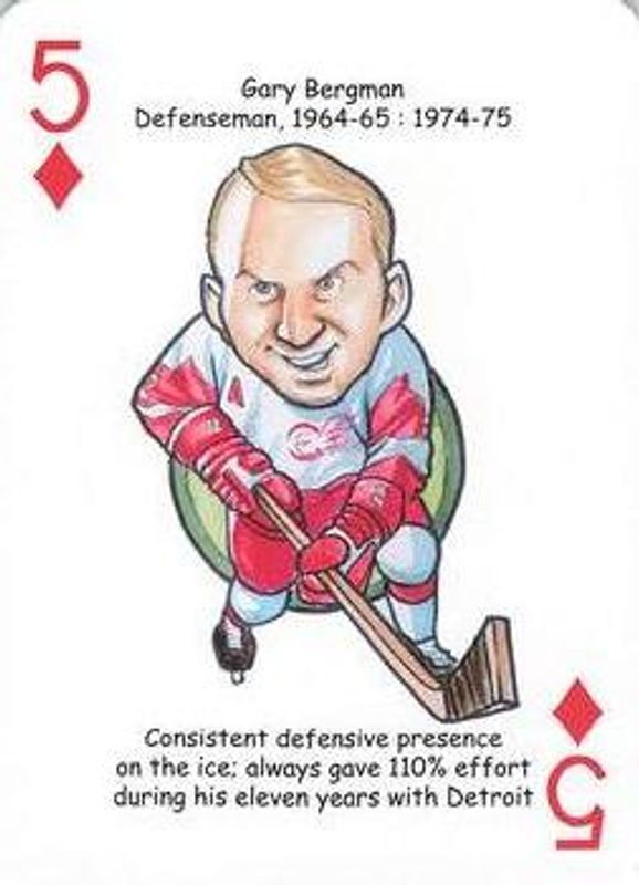 2017 Hero Decks Detroit Red Wings #5♦ Base