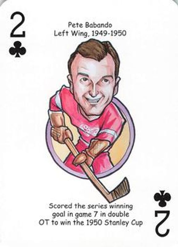 2017 Hero Decks Detroit Red Wings #2♣ Base