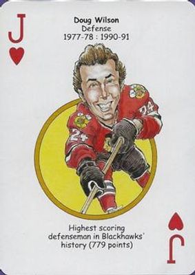 2010 Hero Decks Chicago Blackhawks #J♥ Base