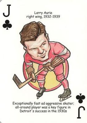 2006 Hero Decks Detroit Red Wings #J♣ Base