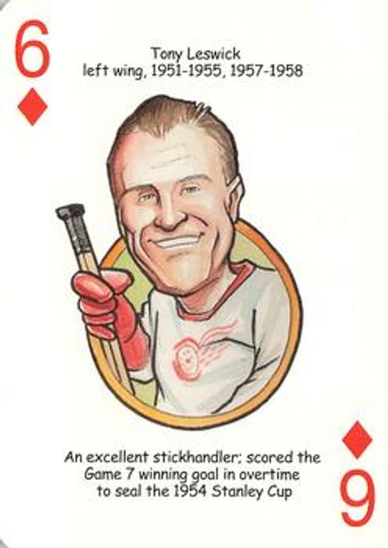 2006 Hero Decks Detroit Red Wings #6♦ Base