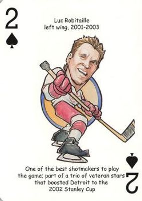 2006 Hero Decks Detroit Red Wings #2♠ Base