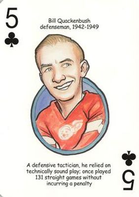 2006 Hero Decks Detroit Red Wings #5♣ Base