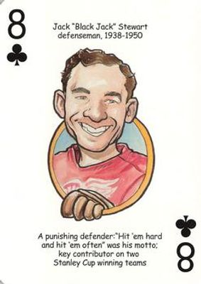 2006 Hero Decks Detroit Red Wings #8♣ Base