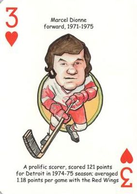 2006 Hero Decks Detroit Red Wings #3♥ Base