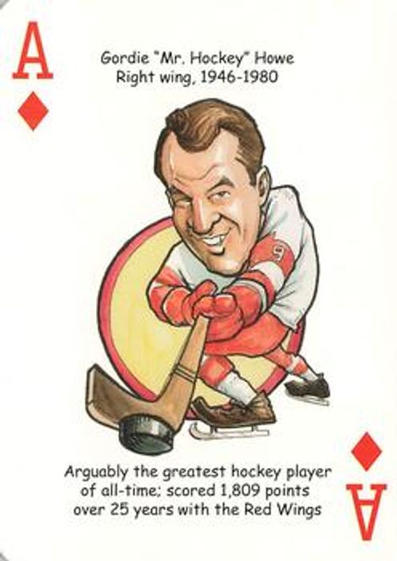 2006 Hero Decks Detroit Red Wings #A♦ Base