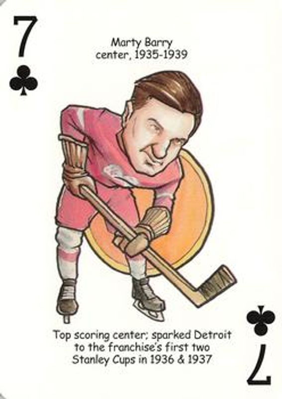 2006 Hero Decks Detroit Red Wings #7♣ Base