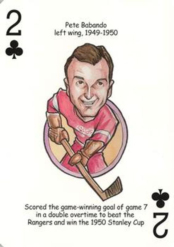 2006 Hero Decks Detroit Red Wings #2♣ Base