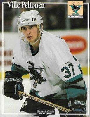 1995 Pacific Bell San Jose Sharks Base /3850
