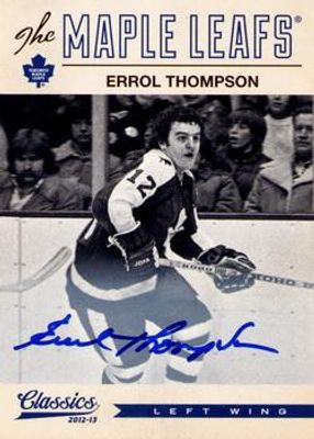 2012 Classics Signature #23 Autographs