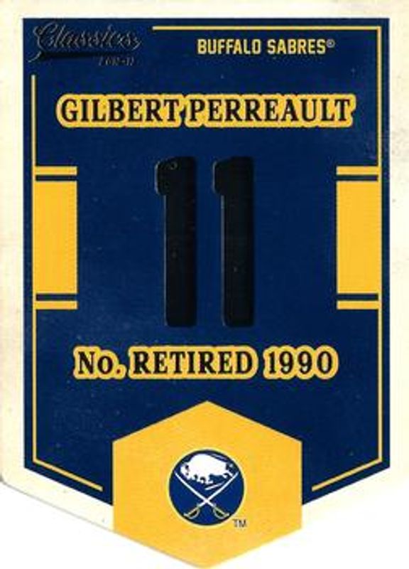 2012 Classics Signature #EN19 Banner Numbers
