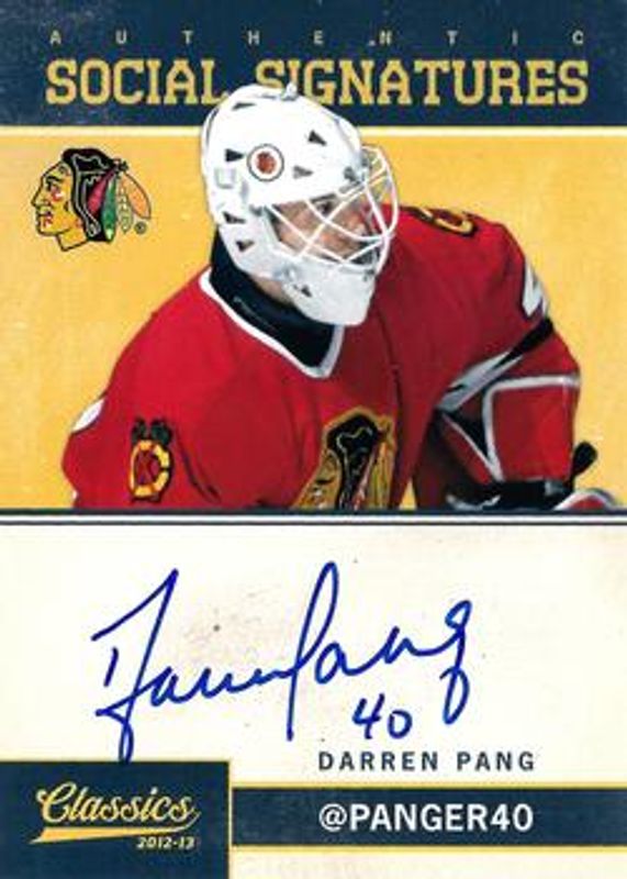2012 Classics Signature #SS-PAN Social Signatures