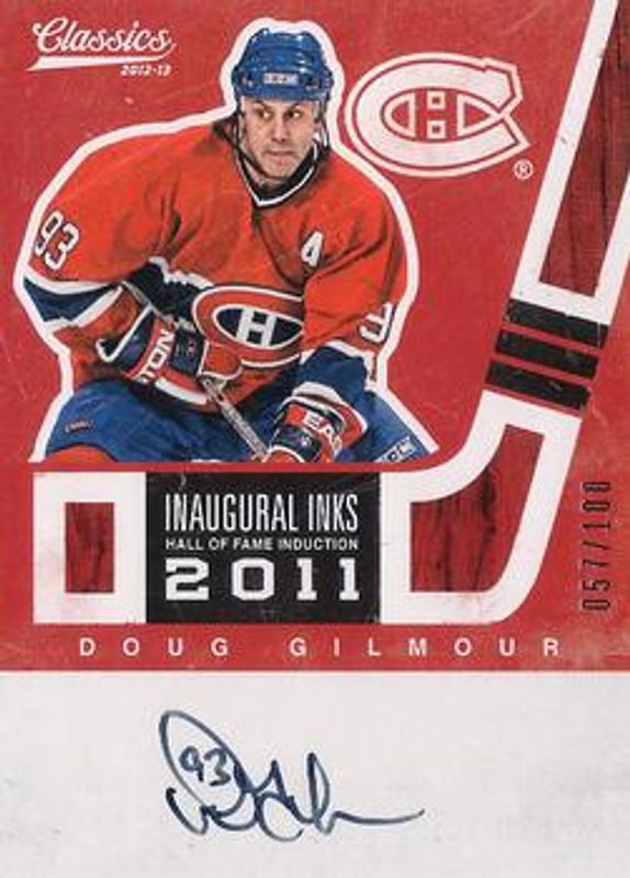 2012 Classics Signature #INK-DG Inaugural Inks /87