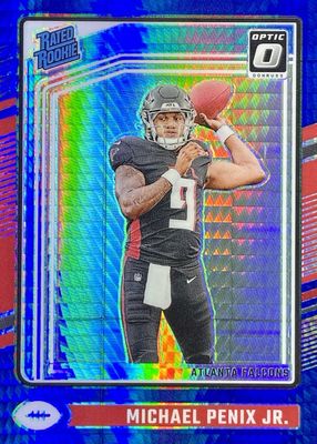 2024 Optic #279 Blue Hyper