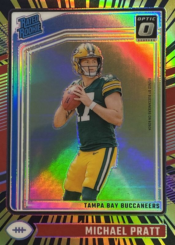 Michael Pratt 2024 Optic #280 Electricity /75 Rookie RAW