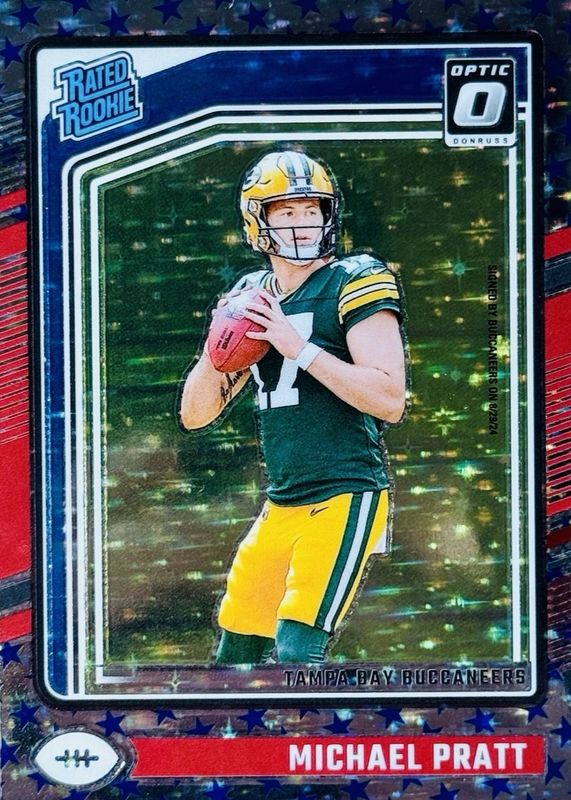Michael Pratt 2024 Optic #280 Stars /(SSP) Rookie RAW