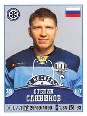 2017 Panini KHL Stickers #385 Base