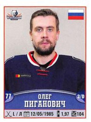 2017 Panini KHL Stickers #289 Base