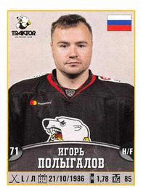 2017 Panini KHL Stickers #307 Base
