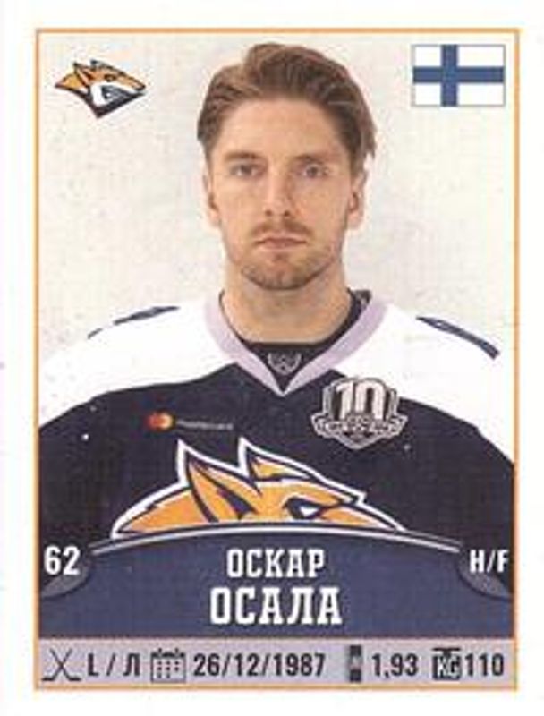 2017 Panini KHL Stickers #286 Base