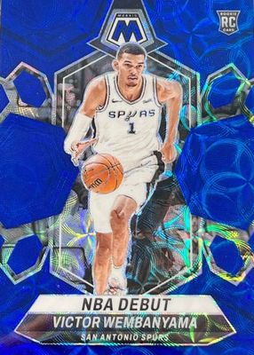 2023 Mosaic #257 NBA Debut - International Blue /25