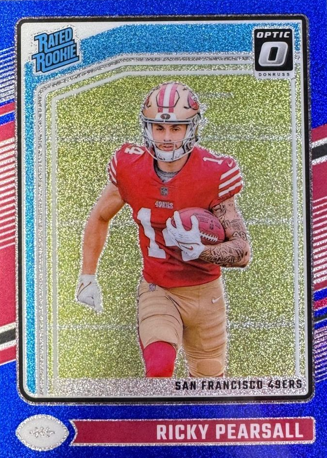 Ricky Pearsall 2024 Optic #284 Blue Glitter /(SSP) Price