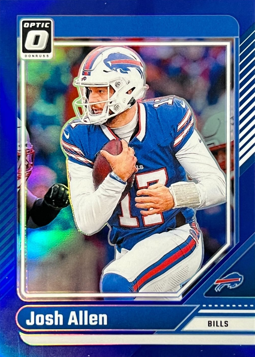 Josh Allen 2024 Optic #19 Blue /199 Price Guide - Sports Card Investor