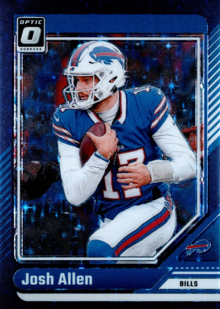 Josh Allen 2024 Optic #19 Purple Stars /15 Price Guide - Sports