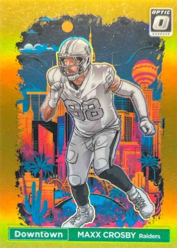 2024 Optic #23 Downtown - Gold /10
