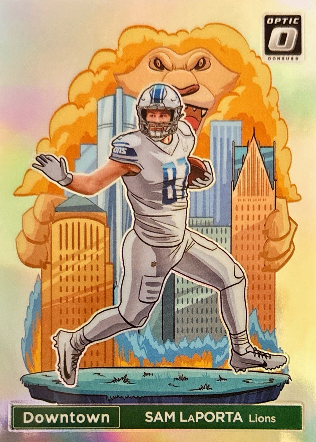 Sam LaPorta 2024 Optic #6 Downtown /(SSP) Price Guide - Sports