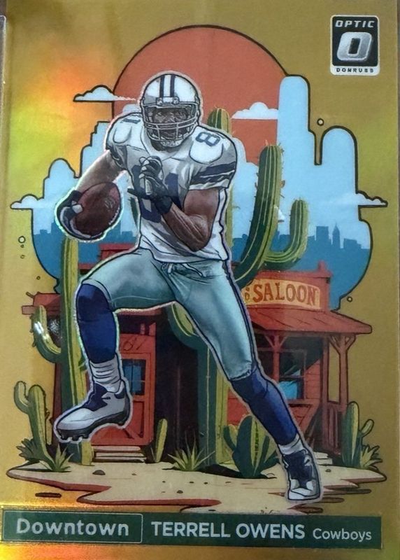 2024 Optic #8 Downtown - Gold /10