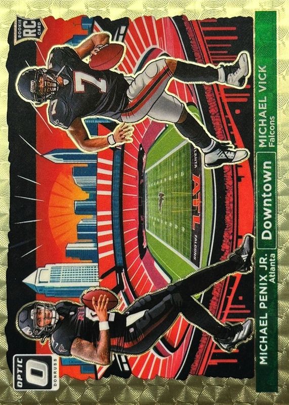 2024 Optic #14 Downtown Duos - Gold Vinyl /1