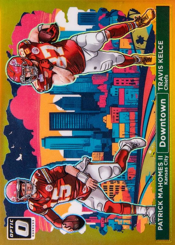 2024 Optic #3 Downtown Duos - Gold /10