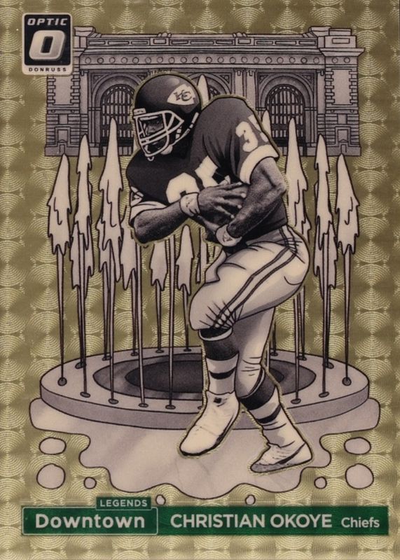 2024 Optic #6 Downtown Legends - Gold Vinyl /1