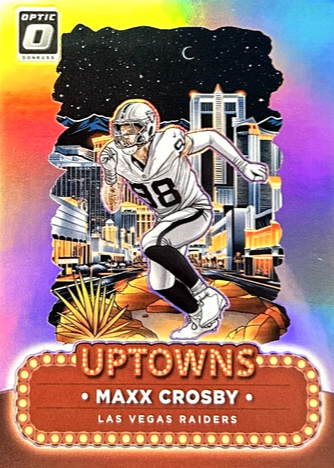 Maxx Crosby 2024 Optic #22 Uptowns /(SSP) Price Guide - Sports Card