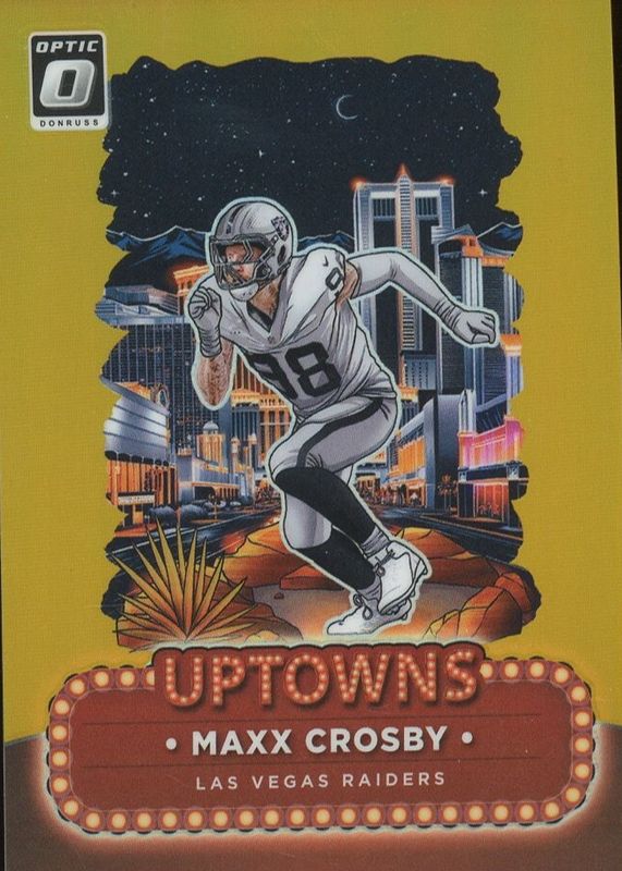 2024 Optic #22 Uptowns - Gold /10