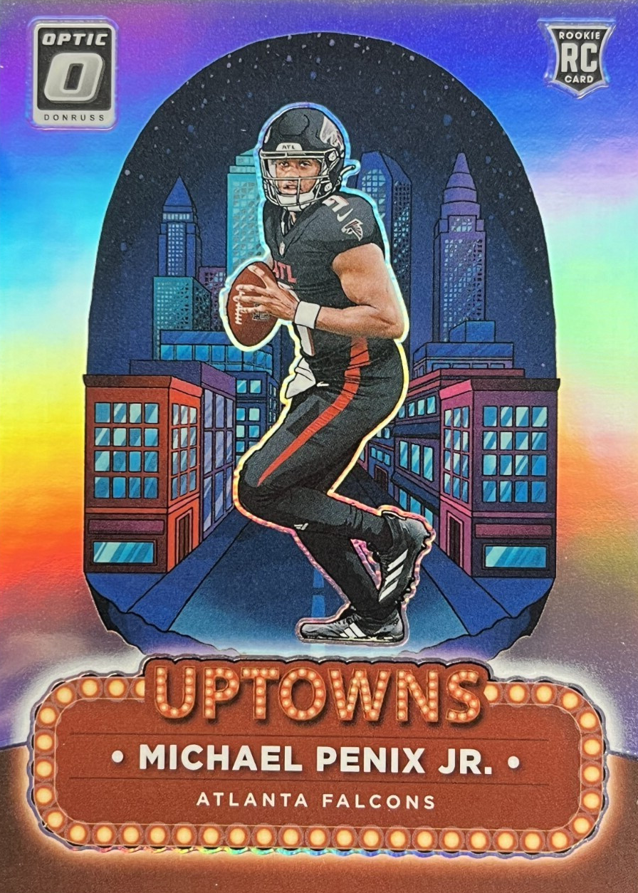 Michael Penix Jr. 2024 Optic #9 Uptowns /(SSP) Price Guide