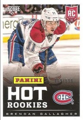 2013 Panini Fan Expo #8 Score Hot Rookies /599