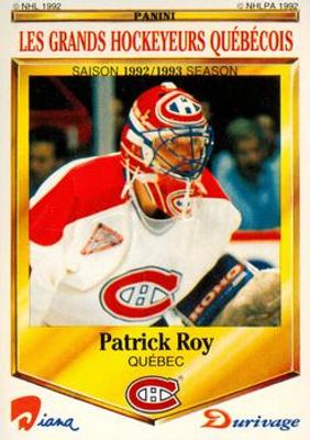 1992 Panini Durivage #50 Base