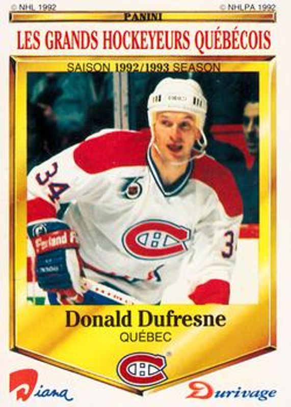 1992 Panini Durivage #39 Base