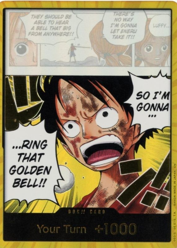 2026 Adventure on Kami's Island Foil (Luffy - Gold)