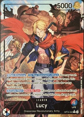 2026 Adventure on Kami's Island #OP15-002 Leader (Alternate Art)