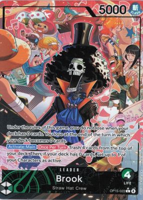 2026 Adventure on Kami's Island #OP15-022 Leader (Alternate Art)
