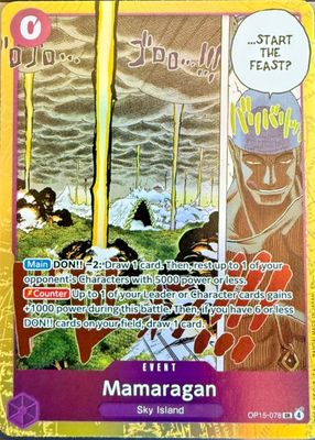 2026 Adventure on Kami's Island #OP15-078 Super Rare